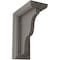 Ekena Millwork 3"W x 5"D x 7"H Hamilton Traditional Wood Vintage Decor Bracket, Reclaimed Grey BKTWD03X05X07HAGY - alternate 1